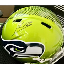 Seattle Seahawks Kenneth Walker Full Size Autographed Rep Helmet 