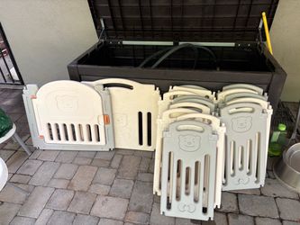 Portable Baby Fence with gates