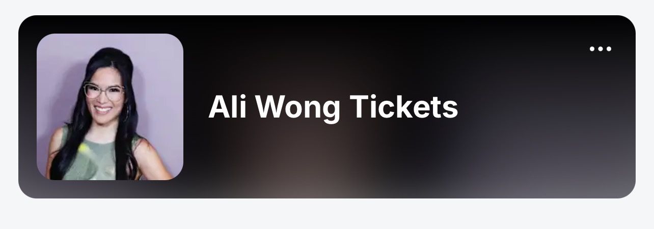 Ali Wong Tickets 2