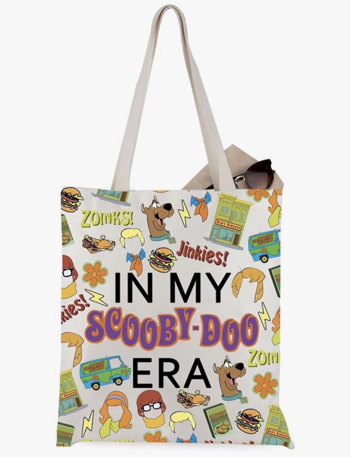 New Scooby Doo Tote Bag. Canvas