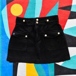 Denim women's short skirt Size M