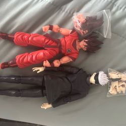 Shf Kaioken Goku And Yolopark Satoru Gojo
