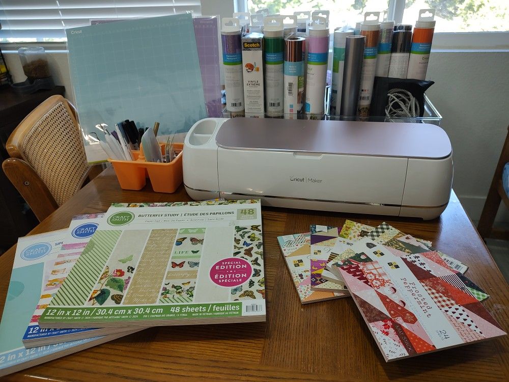 Cricut Maker And Supplies
