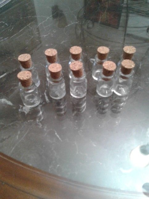 Glass Mini Size Jars 10