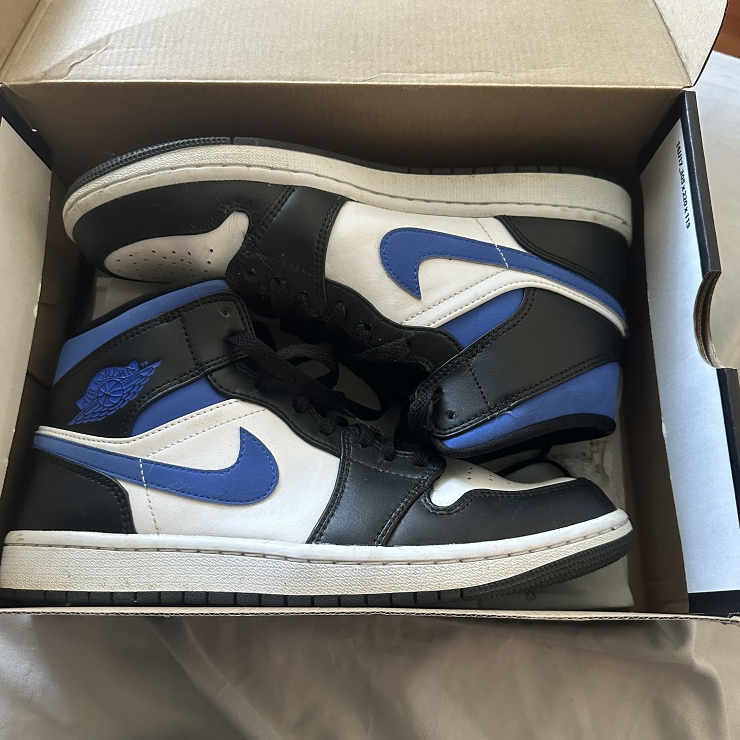 Air jordan 1 mid Racer Blue