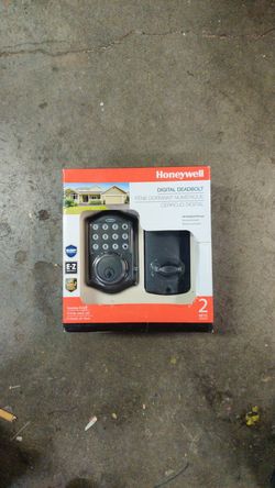 HONEYWELL DIGITAL DEADBOLT/OIL-RUBBED BRONZE