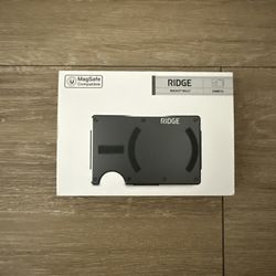 Ridge Wallet Mag-safe Version Gunmetal NIB
