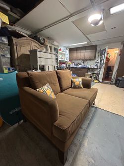 Corduroy plush sofa 🛋️