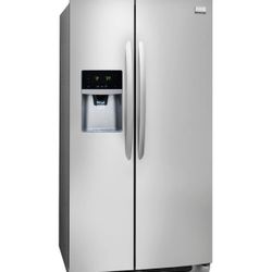 Frigidaire Gallery stainless steel side-by-side fridge with ice and water dispenser FOR SALE!!!