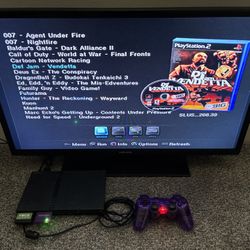 PlayStation 2 Slim w/ 25 Games