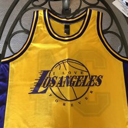NBA-Lakers-I Love Los Angeles Forever-Shaquille O’Neal #34 Jersey-Sz XL