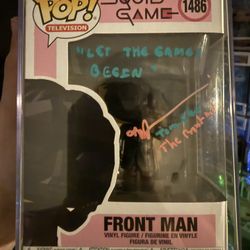 SIGNED Front Man Pop With Show Quote 