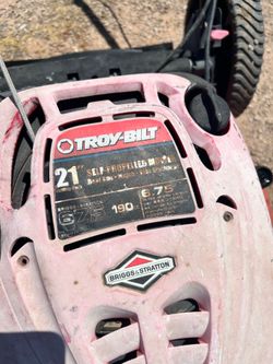 Troy built mower