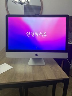 iMac 27 inch 5k Retina display