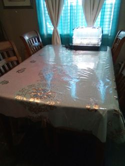 Comedor De 6 Sillas Pura Madera