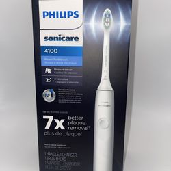 Philips Sonicare 4100 Rechargeable Electric Toothbrush White New Sealed