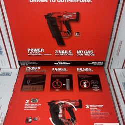 Milwaukee M18 Fuel 21 Degree Framing Nailer. Tool Only. Model #2744-20