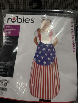 Betsy Ross Girl Costume For 5th Grade School Play - Walkthrough History