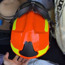 Authentic MSA Safety Helmet With Goggles 