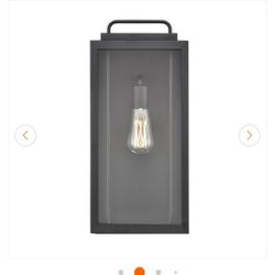 Millennium 19.2 In Black Outdoor Wall Sconce 