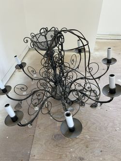 Vintage Candle Chandelier 