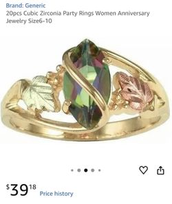 Cubic Zirconia Size 6