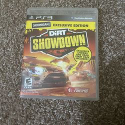 PS3  Dirt Showdown Exclusive Edition  