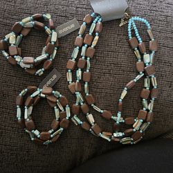 Necklace & Bracelet Set – New