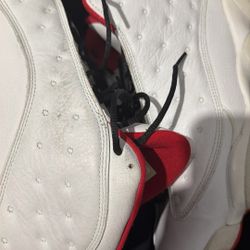 Jordan 13 White And Red