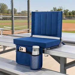 CONCETTA Stadium Seats with Back Support, 350 LBS Weight Capacity Thick Padded