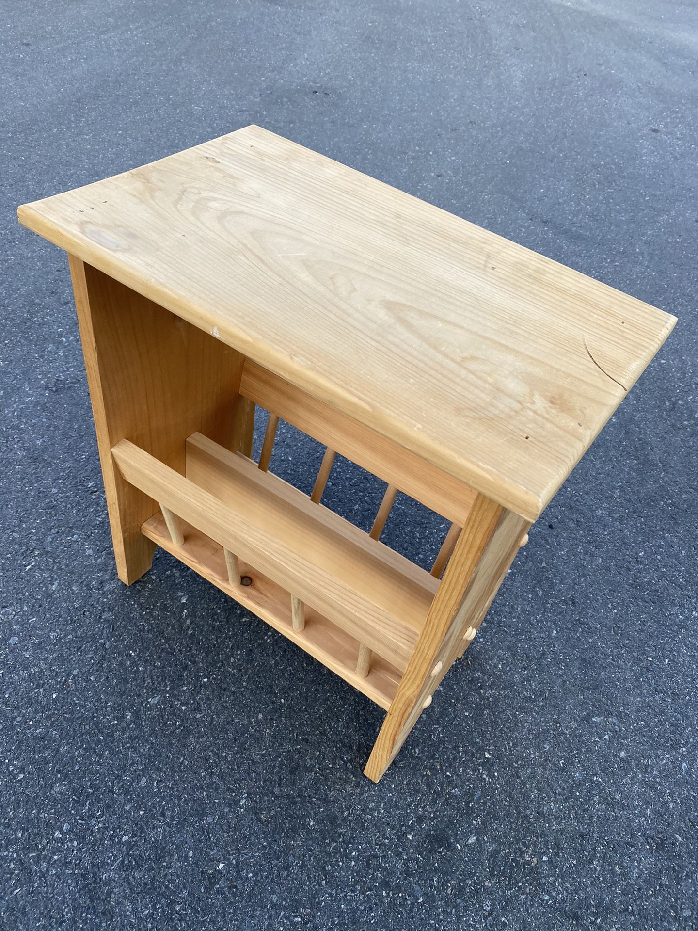 Wooden Side Table