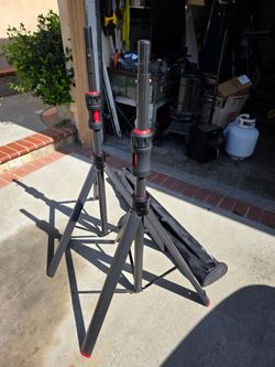 Speaker stands...  Gator Frameworks