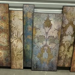 $80. Wooden Art( Acrylic on Board)H-32, L-66.5