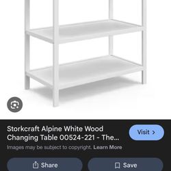 Storkcraft Changing Table
