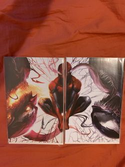 The Amazing Spider-Man 800 Venom 1 Midtown Connecting Virgin Variants Mattina NM