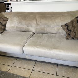 three and two seater sofa for free