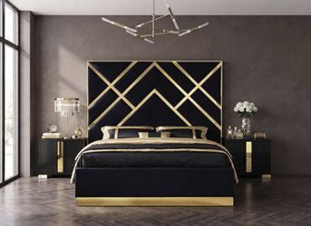 New In Box King Bed Frame With Mattress (Read Description Below)
