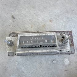 Vintage Chevrolet Delco AM Car Radio