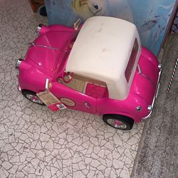 American Girl Car Color Pink Complete