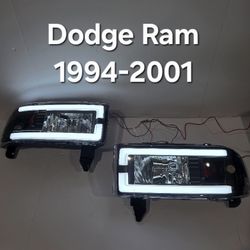 Dodge Ram 1994-2001 Headlights 