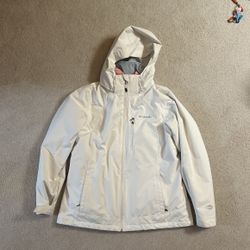Columbia woman jacket XL waterproof with thermal lining