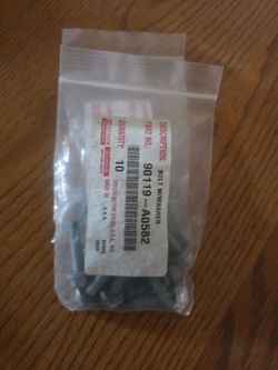 2022-2026 Toyota Side step bolts