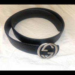 Black Gucci Belt size 36 fits the average guy