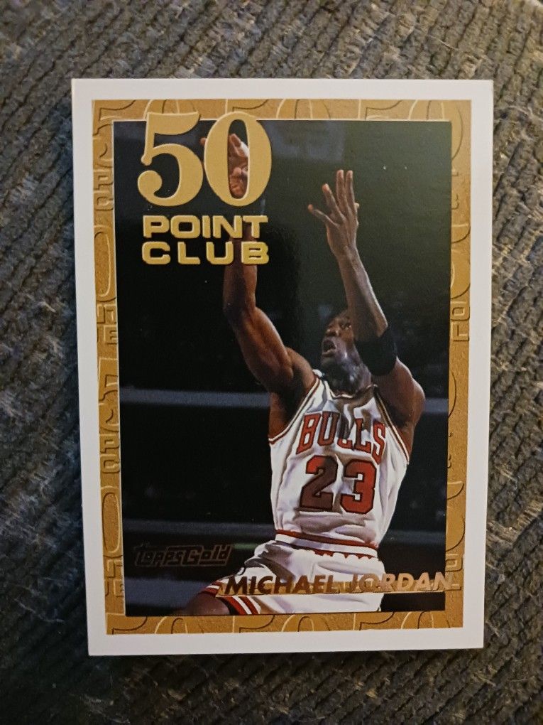 Michael Jordan Topps Gold Card #64