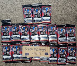 2022 WWE Prizm Hanger Packs x57