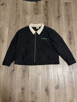 oMA Design Studios Black Zip Work Jacket