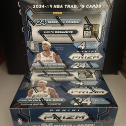 2024-25 NBA Prizm Basketball Retail Box Sealed