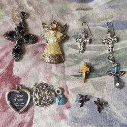 GORGEOUS Holy Earrings, Pendants & More All For $10!!!