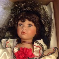 22" Vintage Porcelain Doll #221723