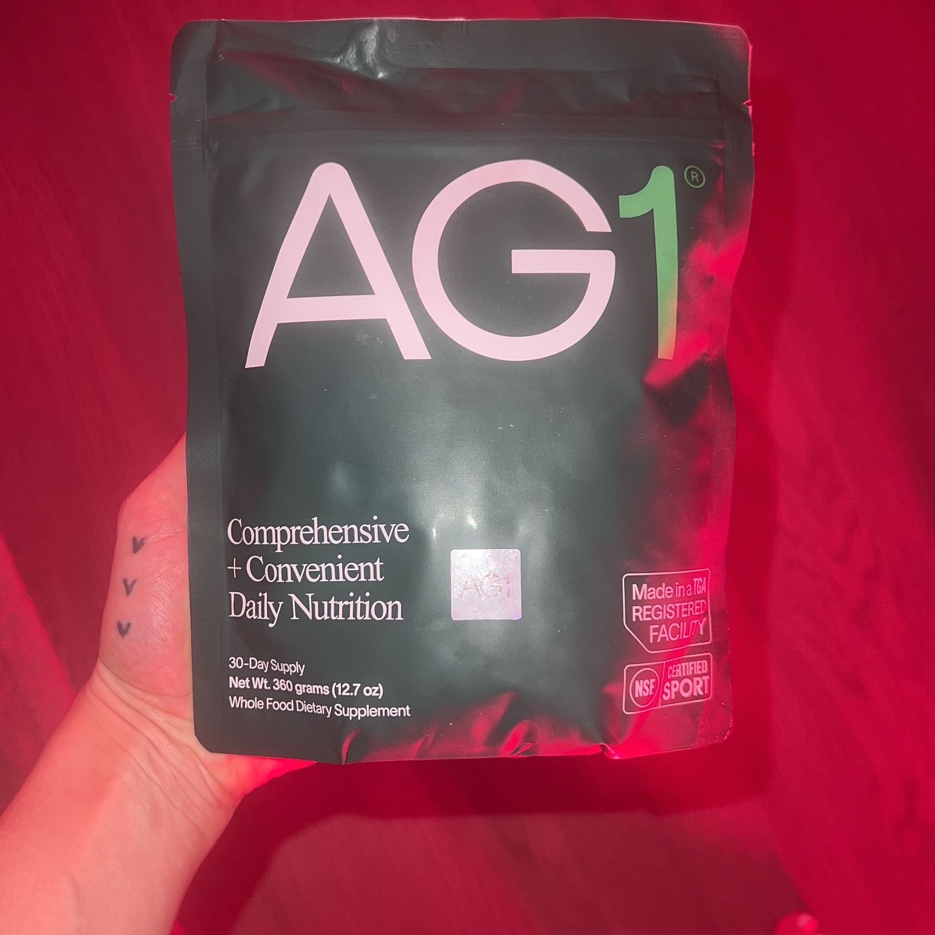 AG1 Athletic Greens — Whole Food Vitamin And Mineral Blend